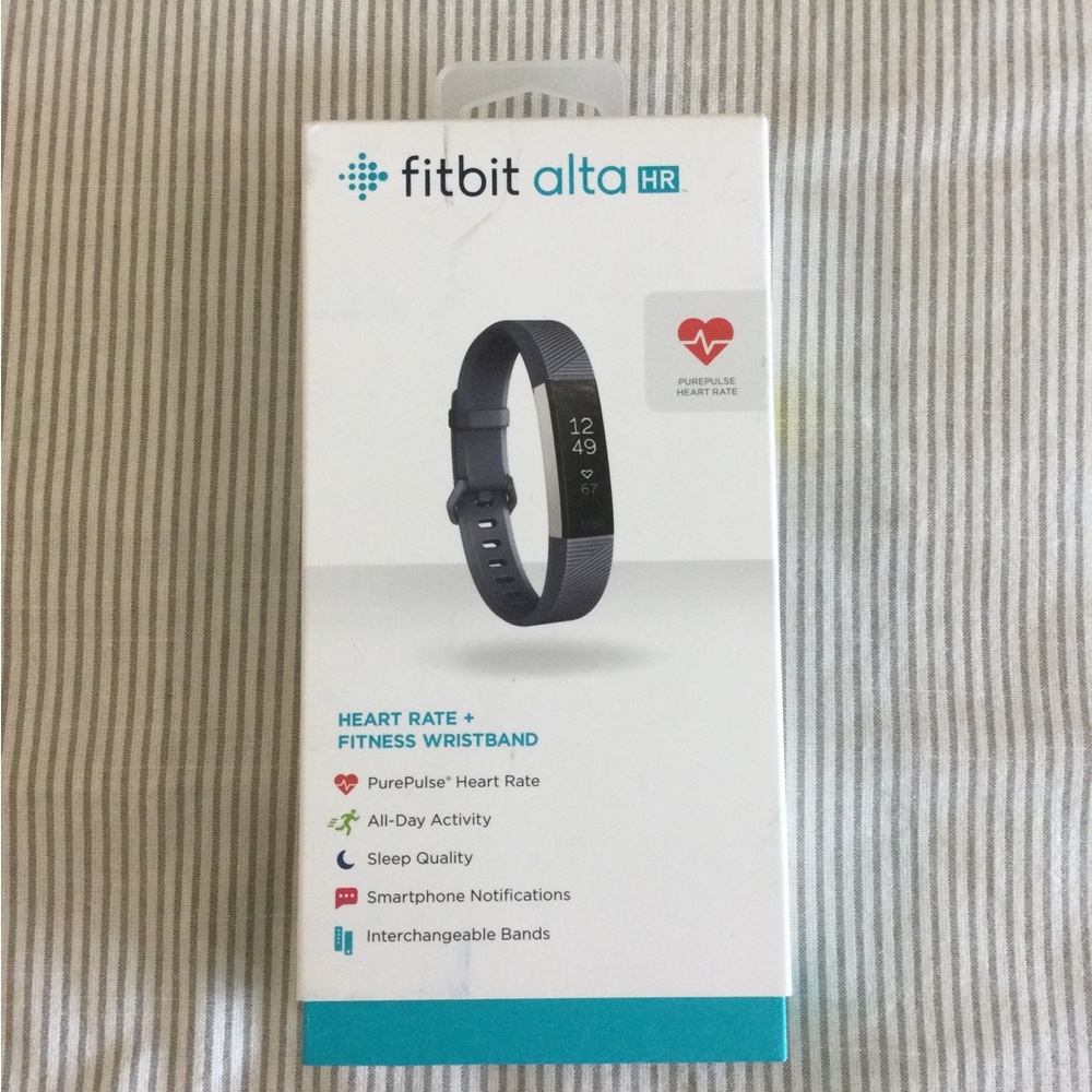 Fitbit Alta fitness wristband with Heart Rate monitoring